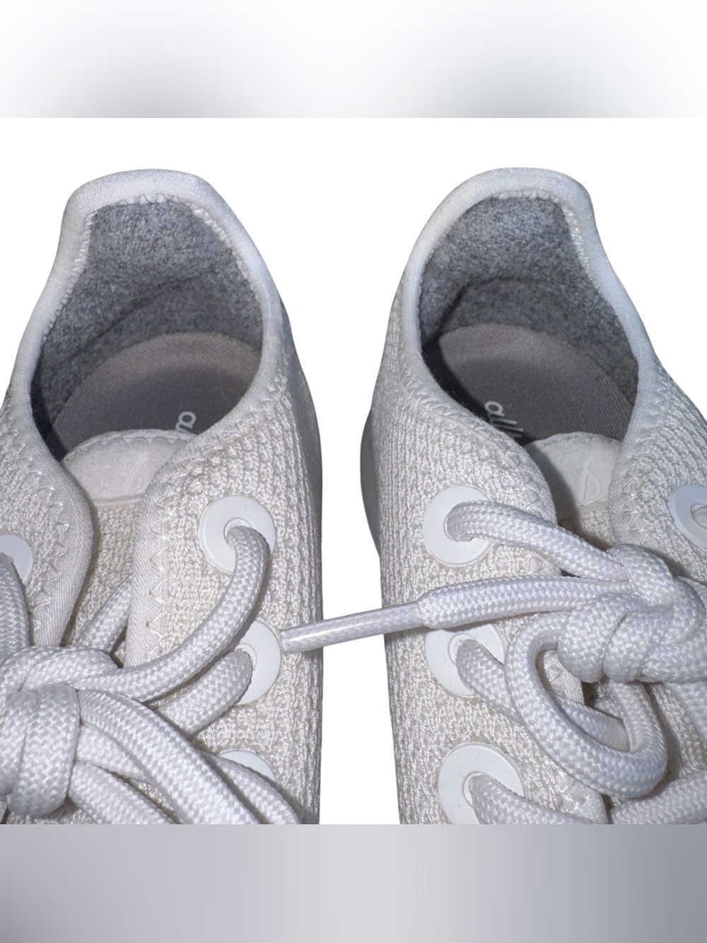 ALLBIRDS Tree Runners TR Sneakers Kaikoura White/White Sole Size 8 - Picture 11 of 15